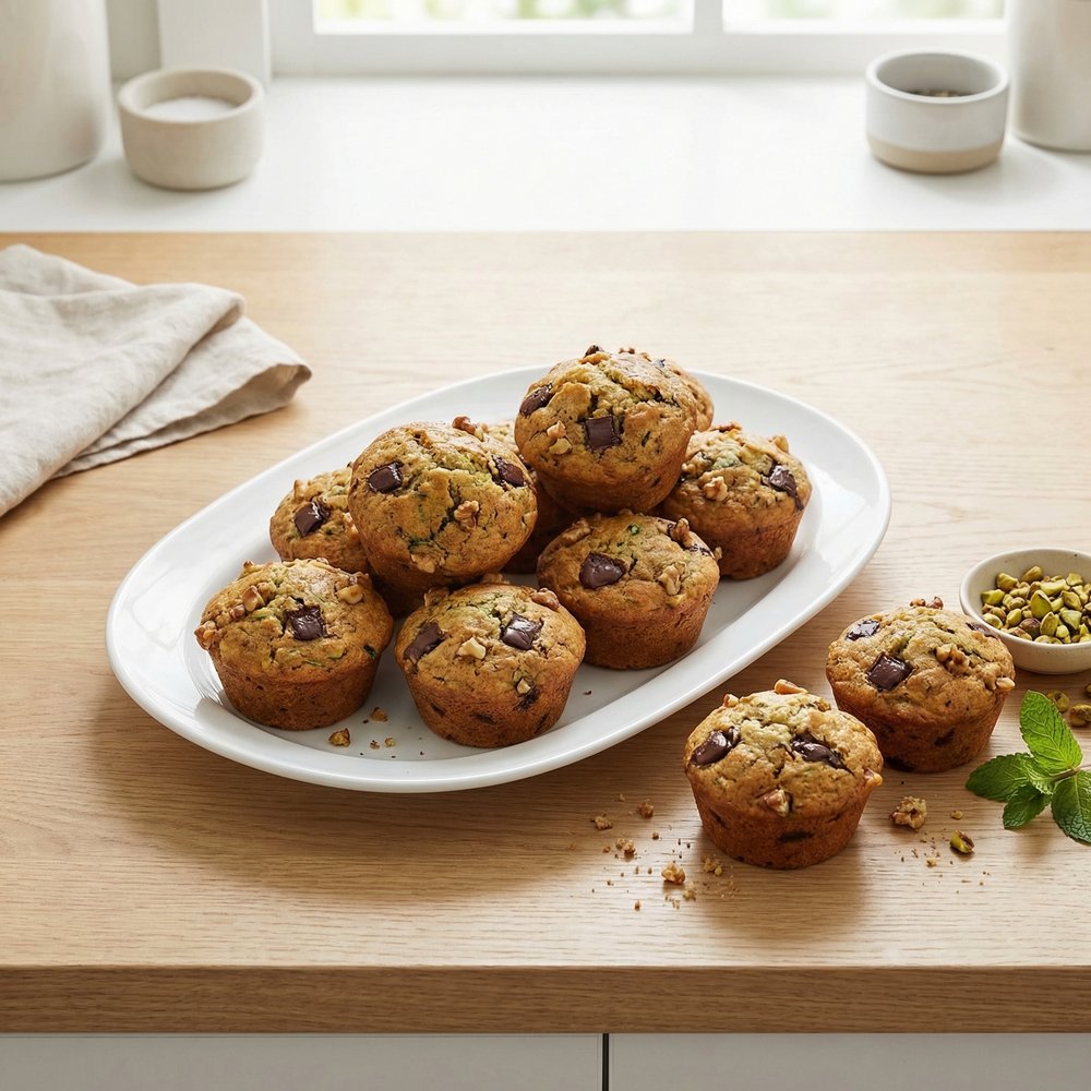Chocolate Chip Zucchini Muffins