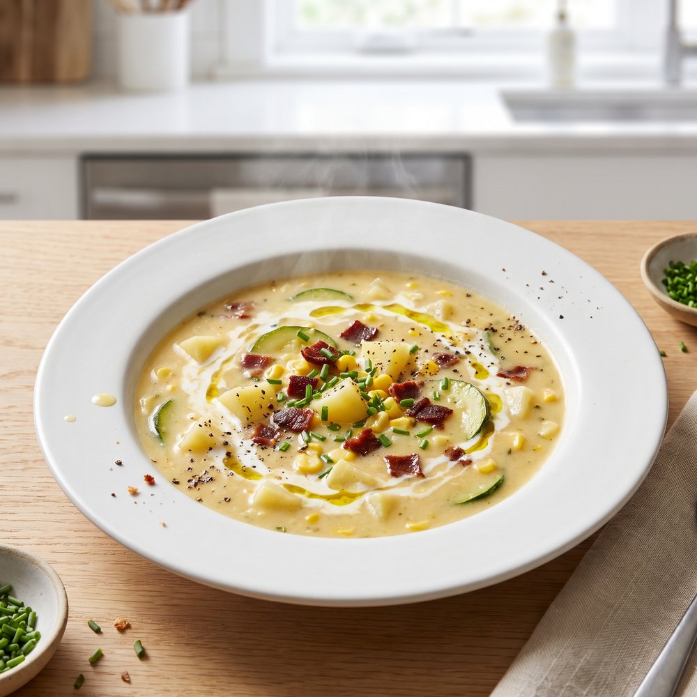Zucchini Corn Chowder
