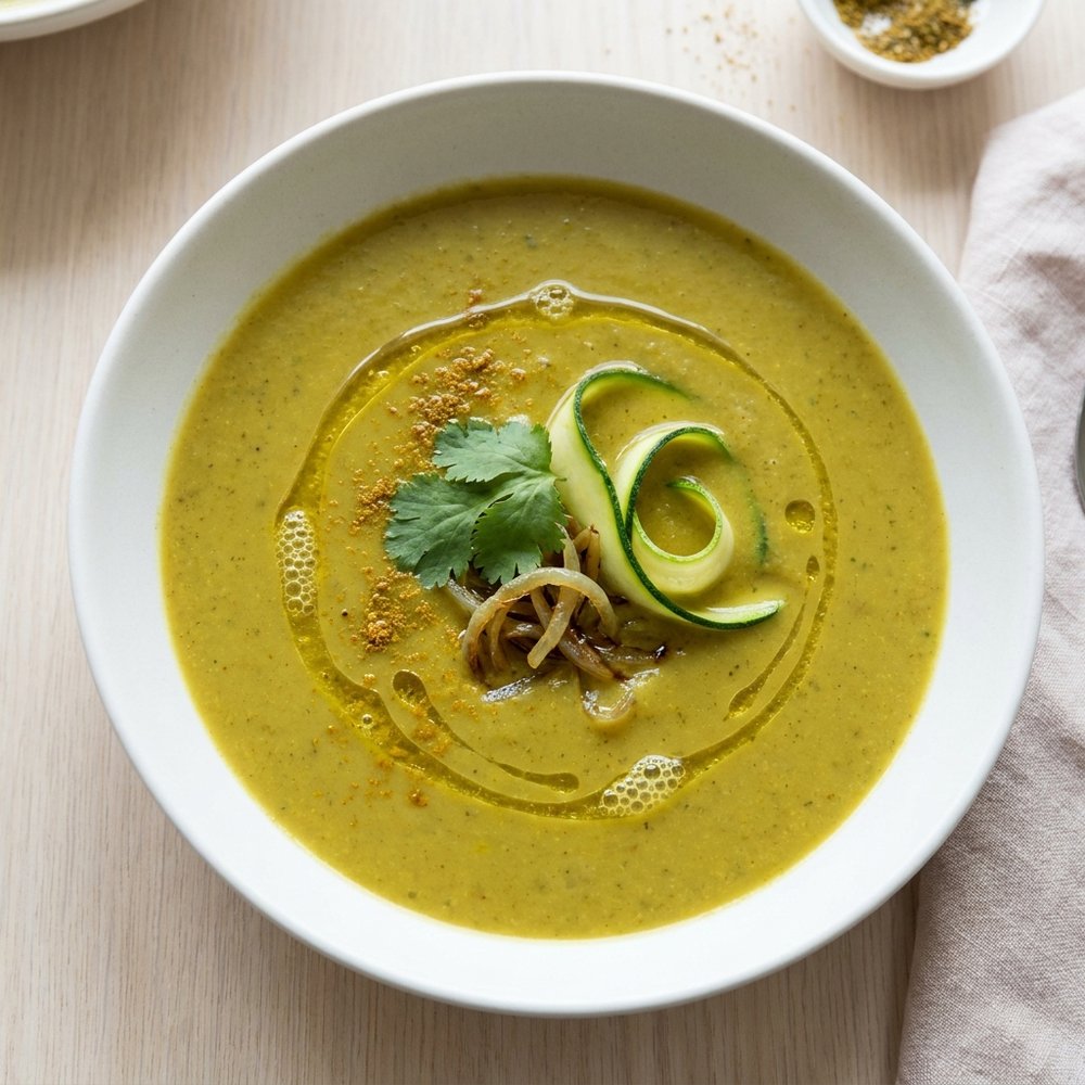 Zucchini Curry Soup