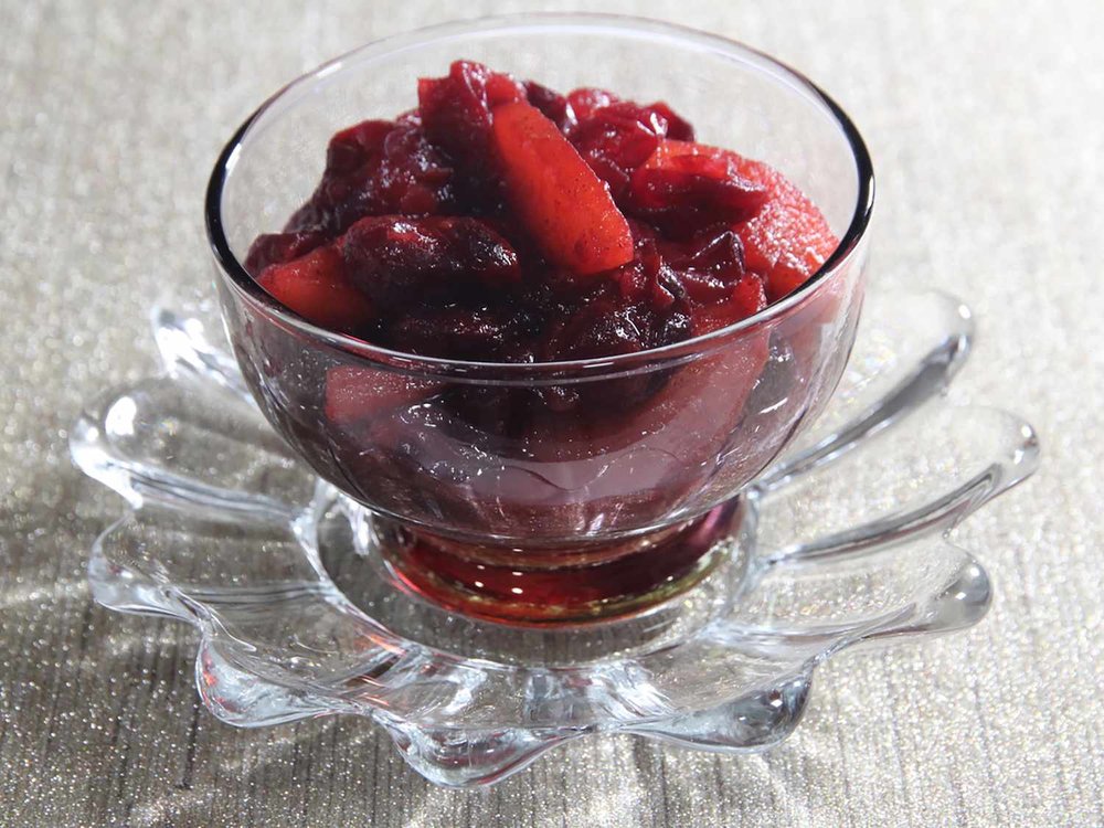 Cinnamon Apple Cranberry Compote