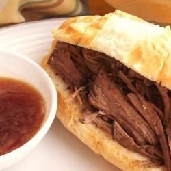 Ultimate Beef Dip Sandwich Au Jus