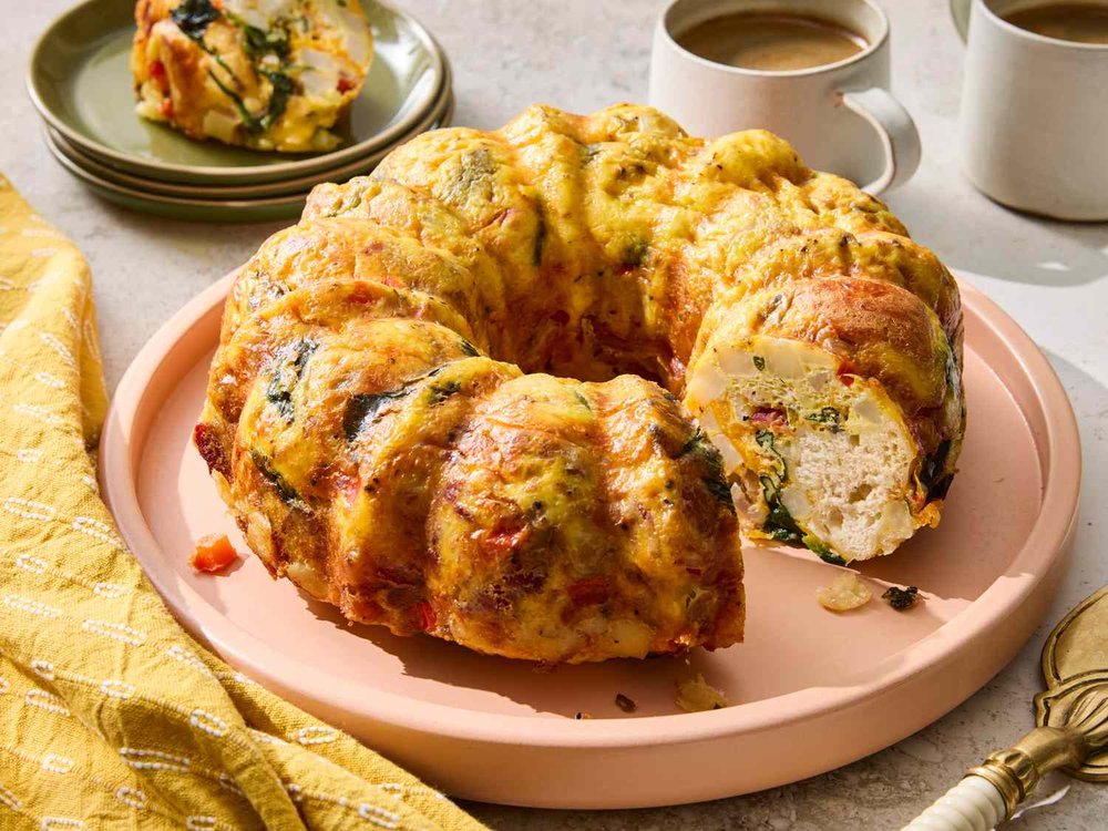 Biscuit Breakfast Bundt Bake