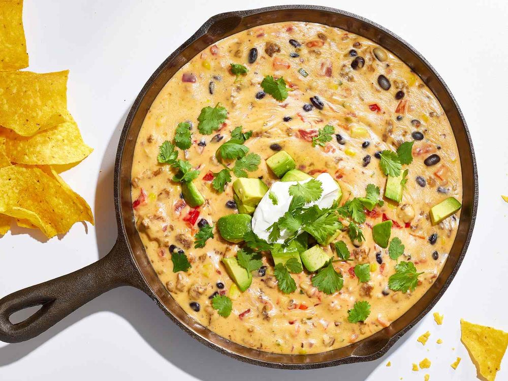 Fireside Skillet Queso Dip