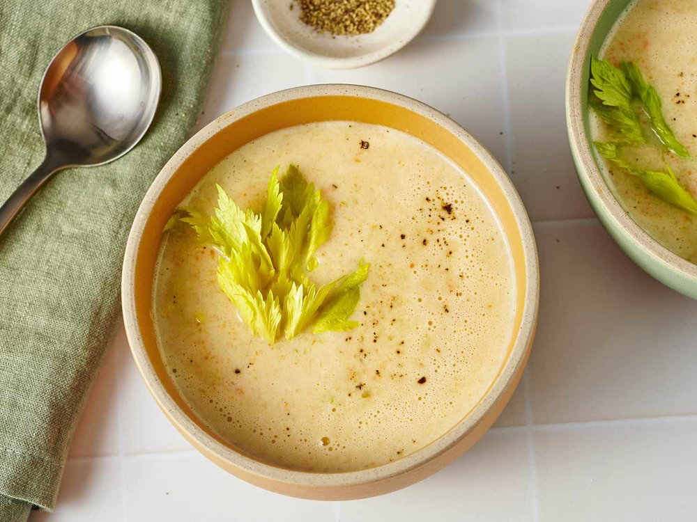 Silky Creamy Celery Soup