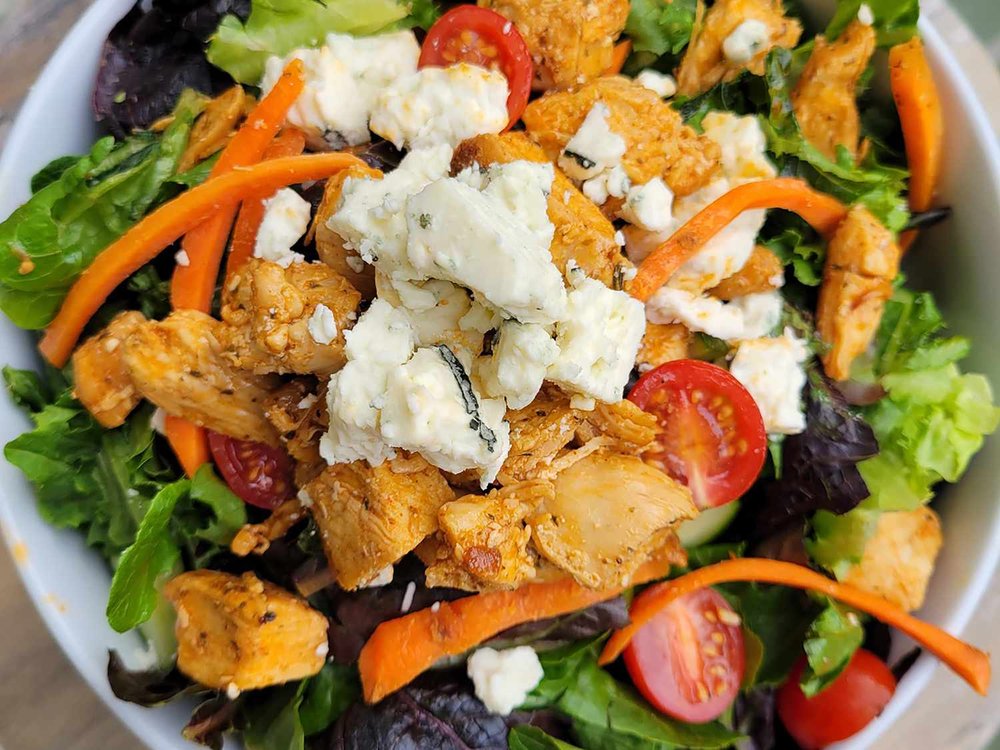 Quick Buffalo Chicken Salad