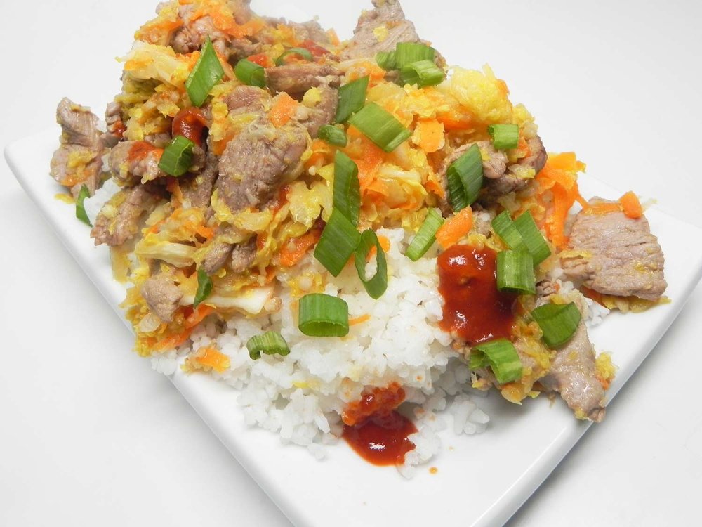Weeknight Moo Shu Pork
