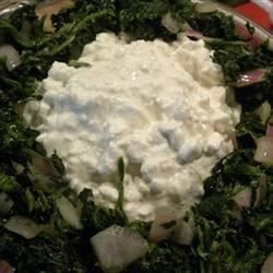 Ethiopian-Style Spiced Cottage Cheese with Gingered Spinach