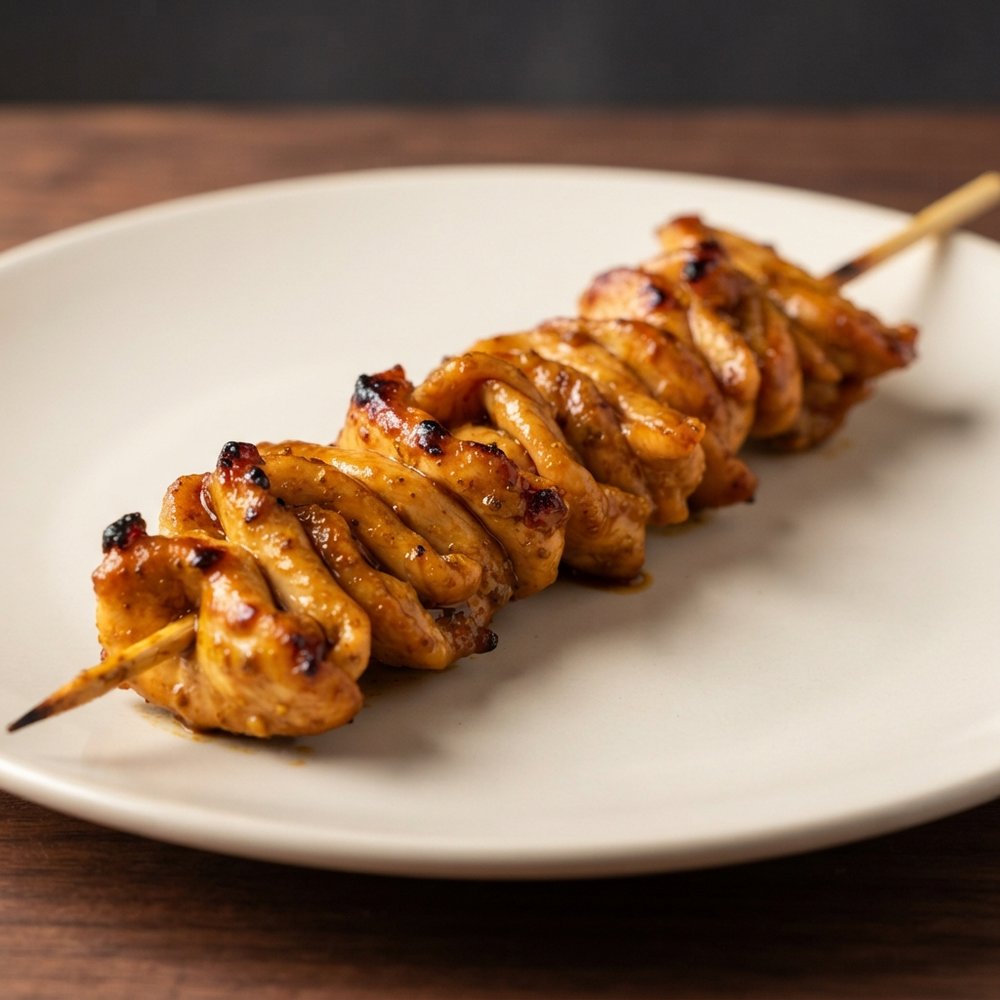 Hot-and-Sweet Chicken Satay Skewers