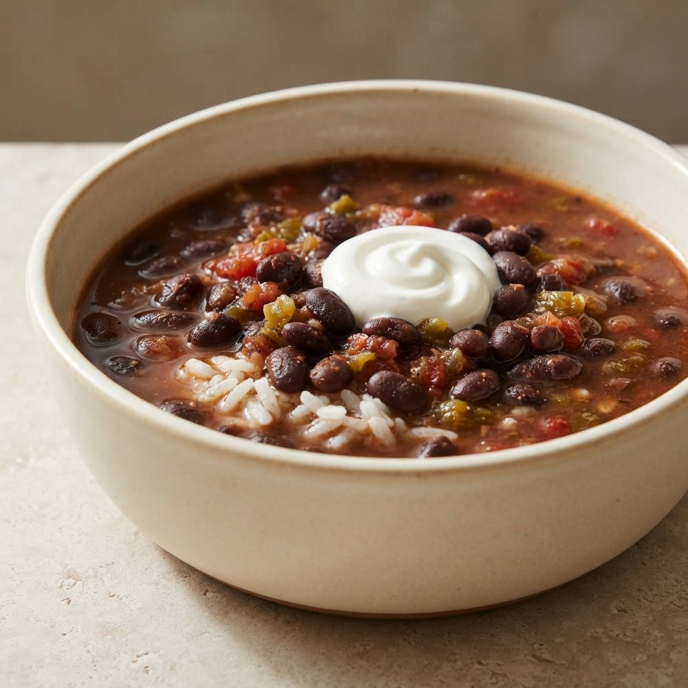 Speedy Black Bean Soup