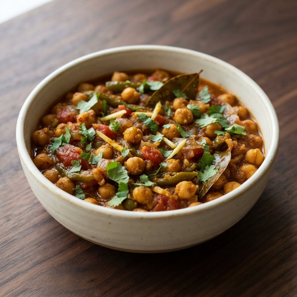 Chana Masala (Spiced Indian Chickpea Curry)