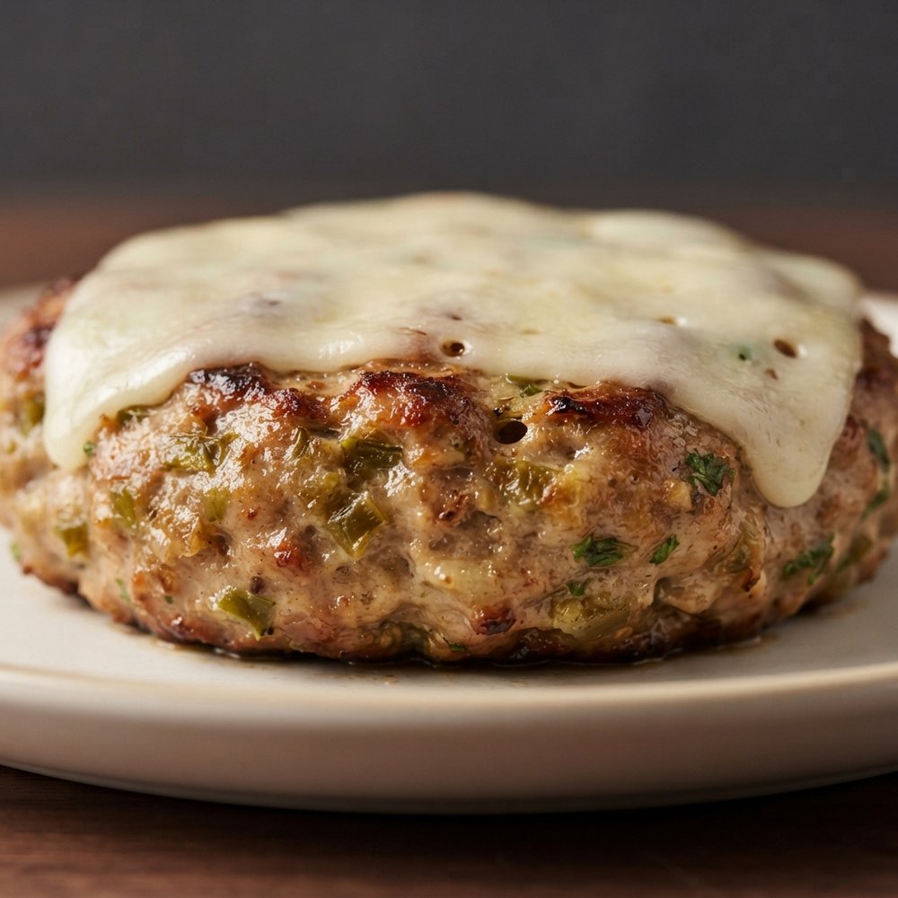 Char-Grilled Turkey Burgers with Green Chiles