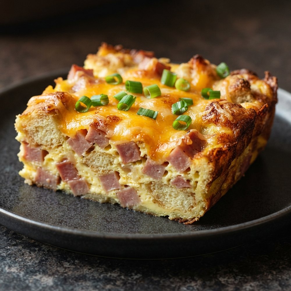 Overnight Make-Ahead Breakfast Casserole