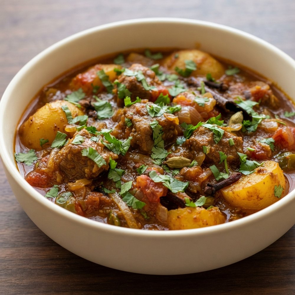 Spiced Indian Goat Curry