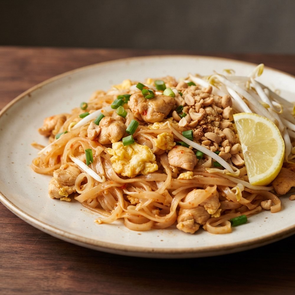 Chicken Pad Thai Noodle Stir-Fry