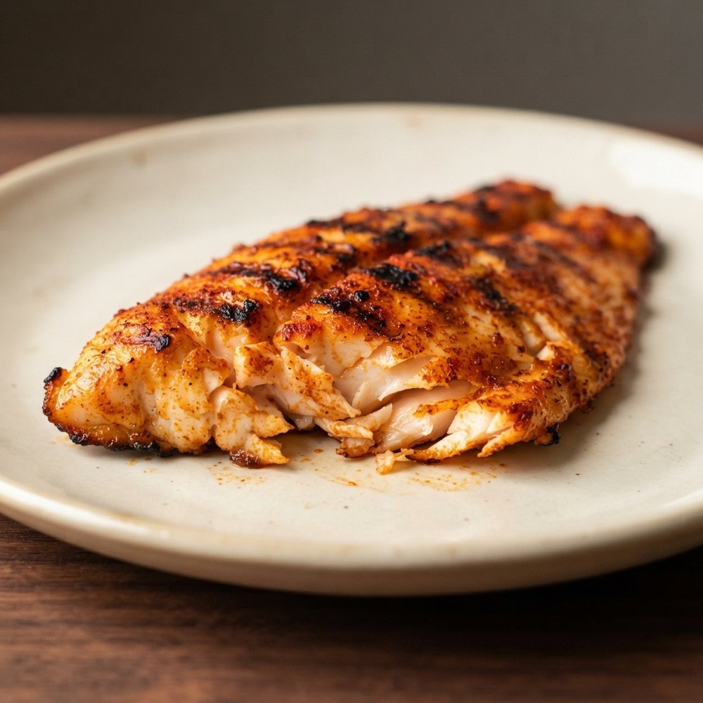 Paprika-Smoked Grilled Tilapia