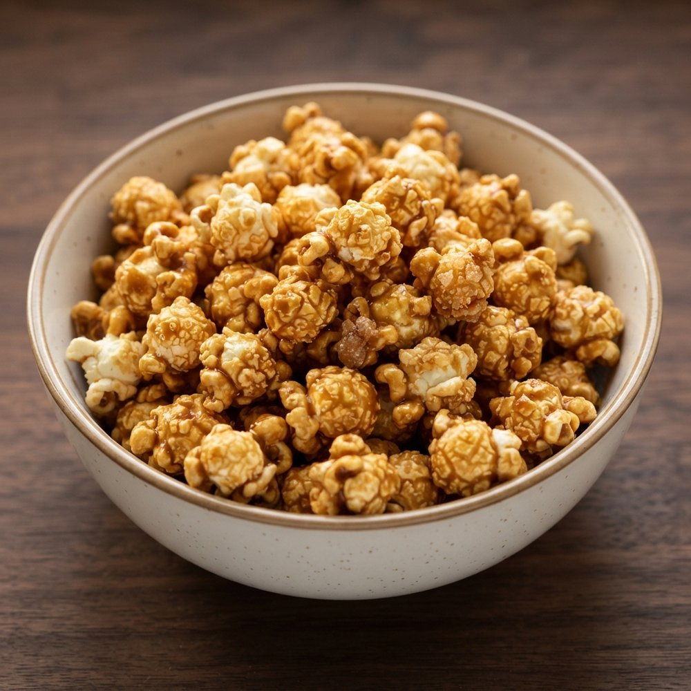 Maple-Honey Caramel Popcorn