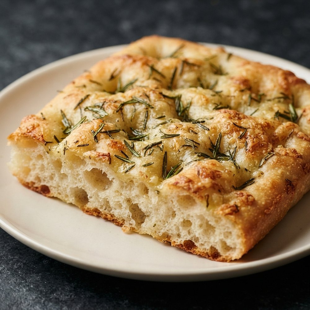 Simple Rosemary-Parmesan Focaccia
