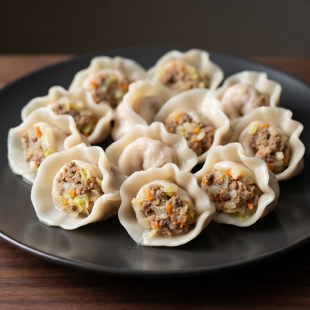 Chinese-Style Beef Dumplings