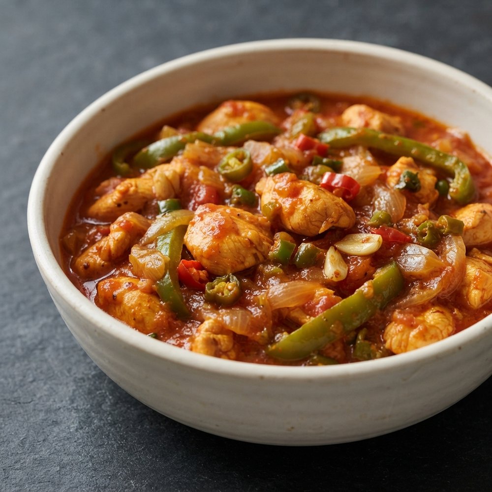 Crockpot Chicken Jalfrezi Curry