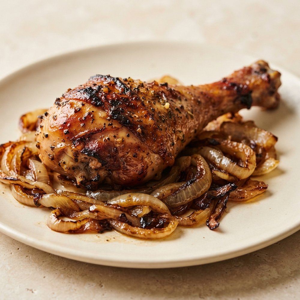 Char-Grilled Turkey Drumsticks