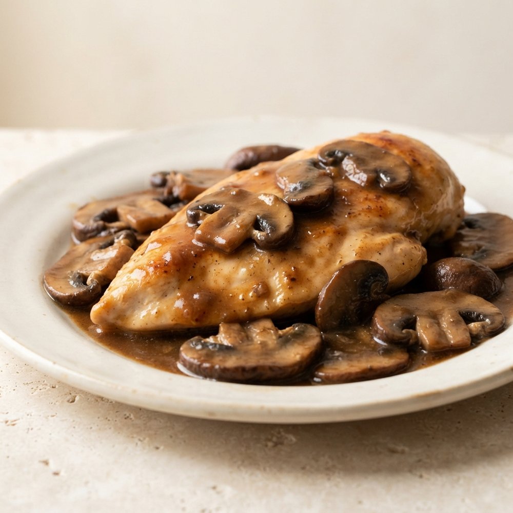 Marsala Chicken with Portobello Mushrooms