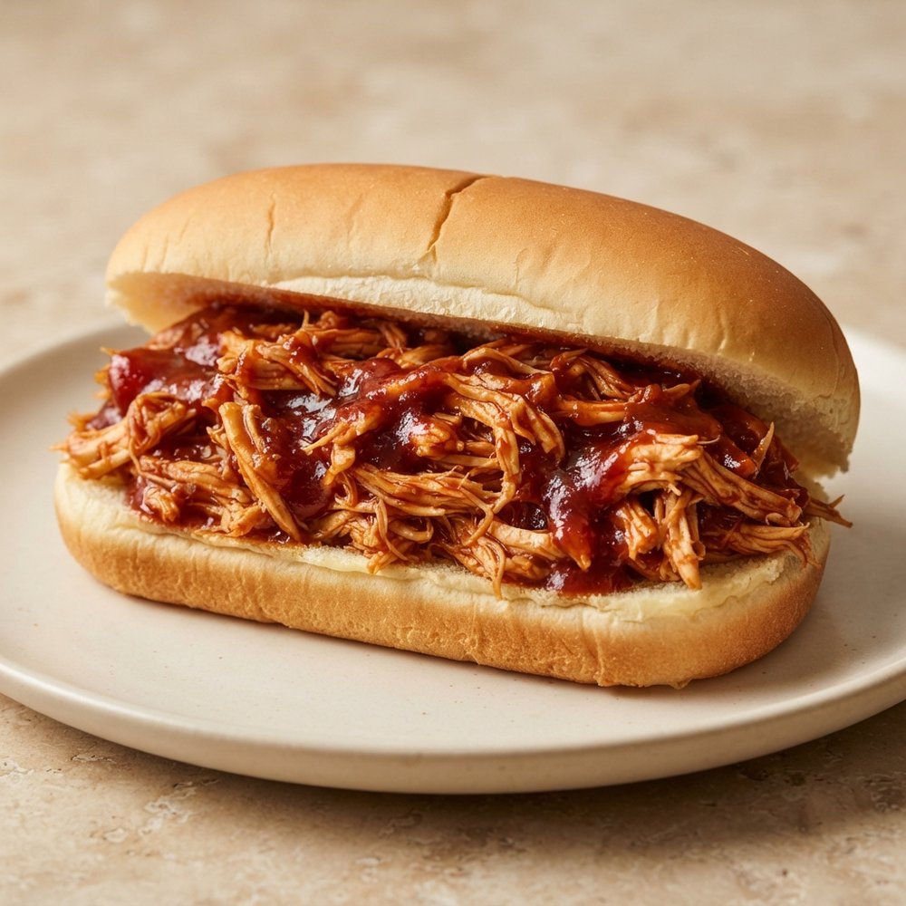 Crockpot Maple BBQ Pulled Chicken