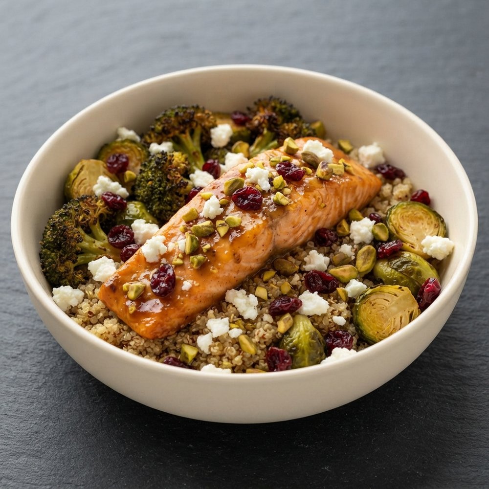 Autumn Salmon Power Bowls