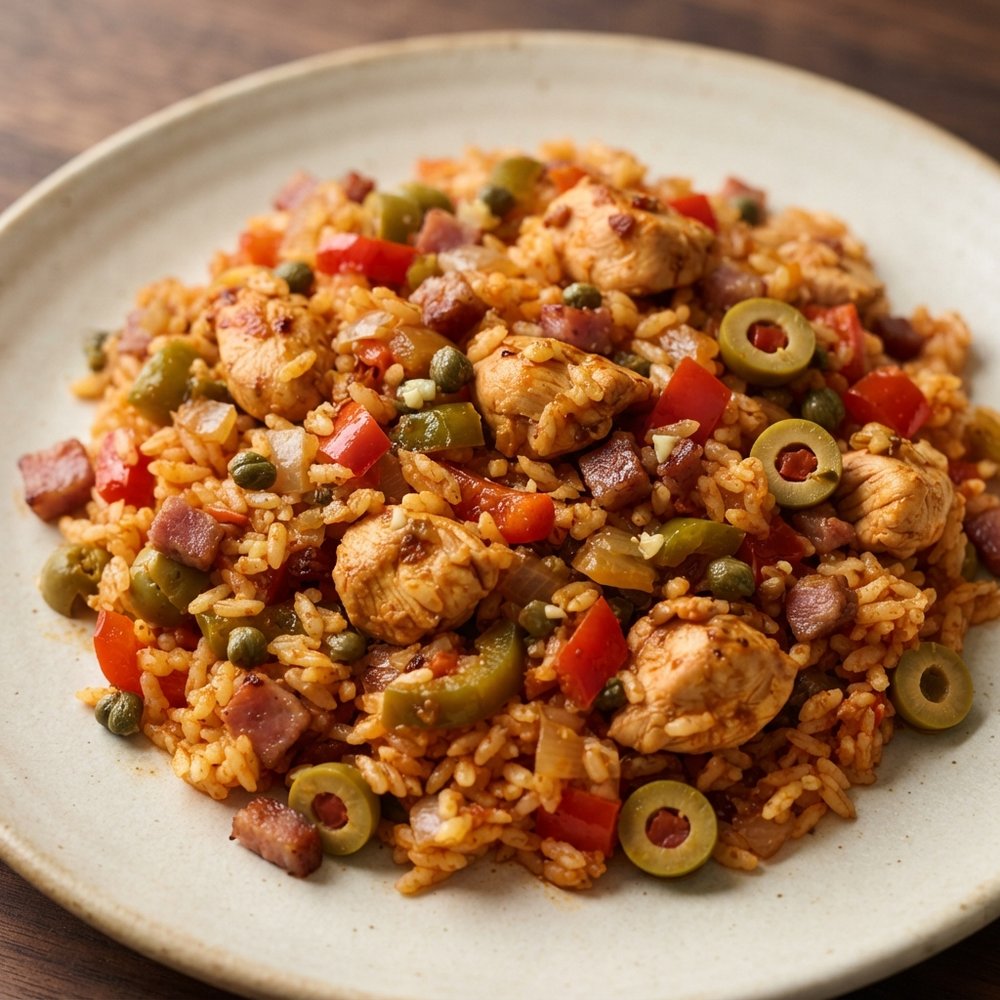 Puerto Rican Chicken and Rice (Arroz con Pollo)