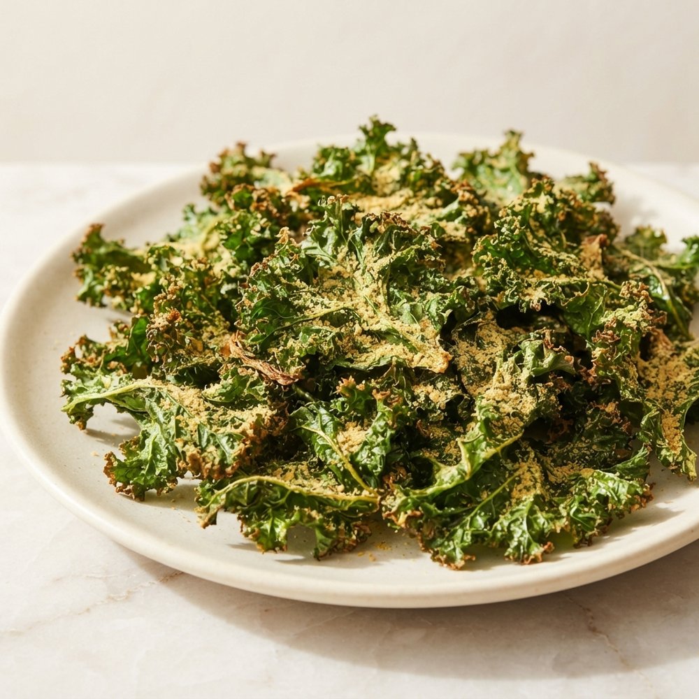 Cheesy Kale Chips