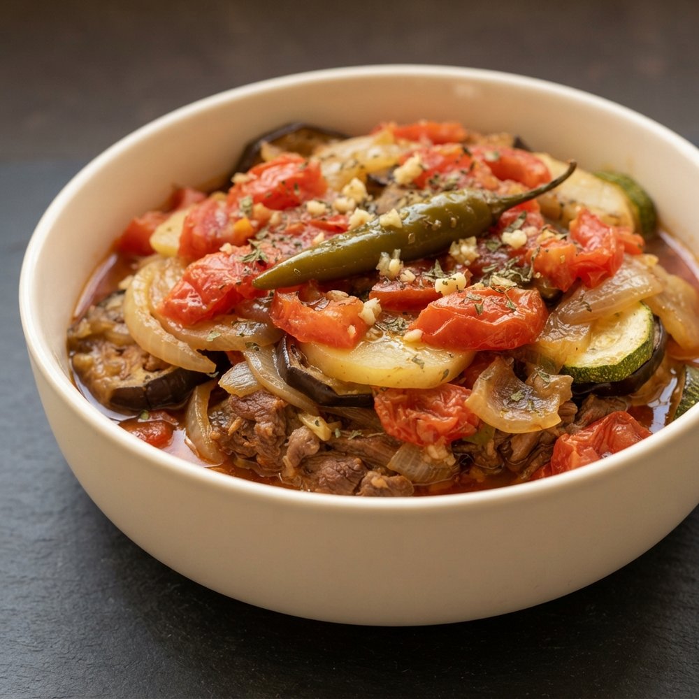 Tabakh Roho: Syrian Lamb and Vegetable Layered Stew