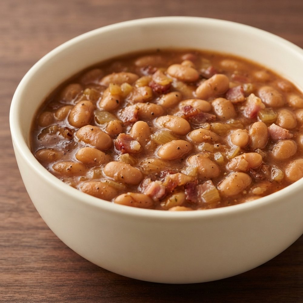 New England Slow-Cooker Beans
