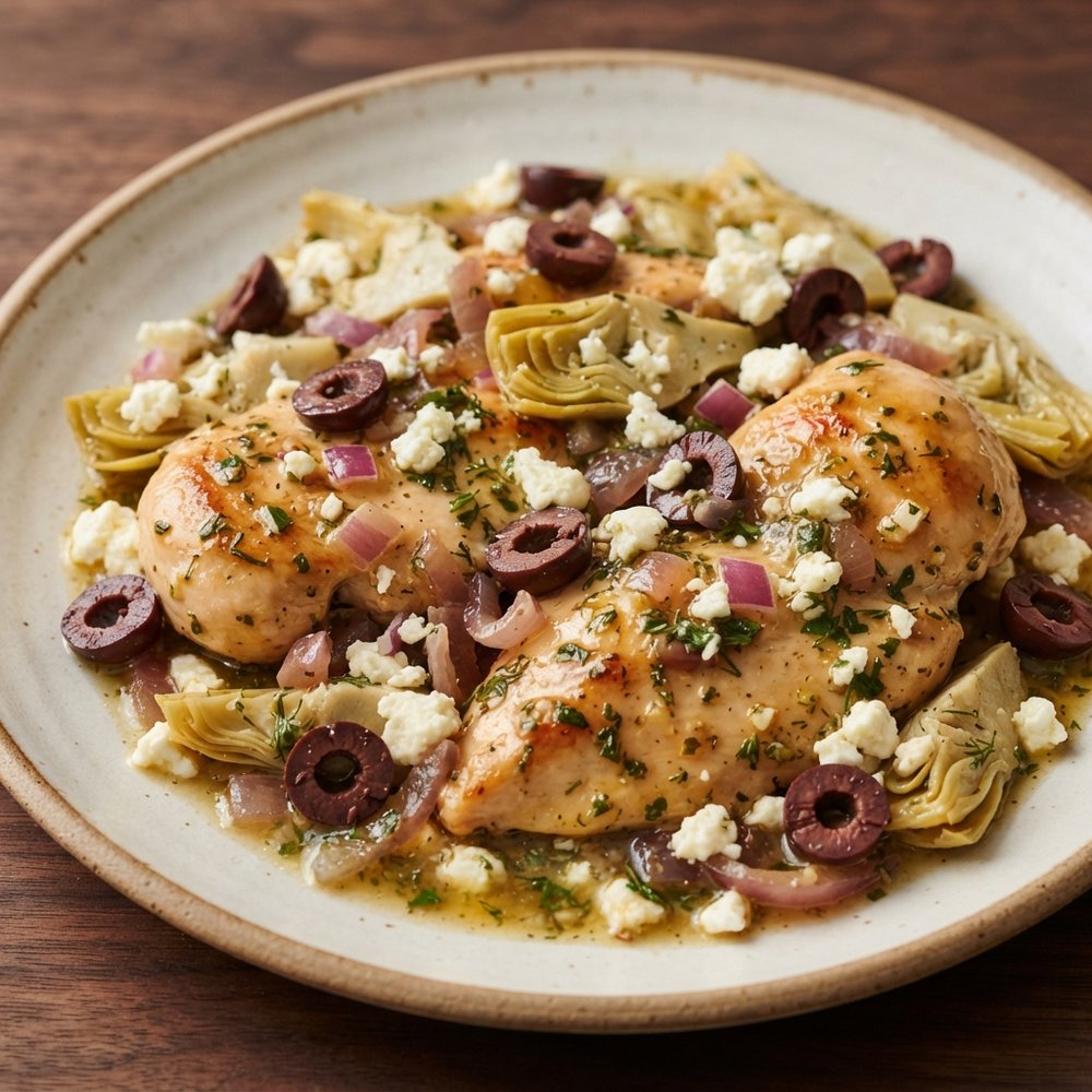 Pressure Cooker Greek-Style Chicken