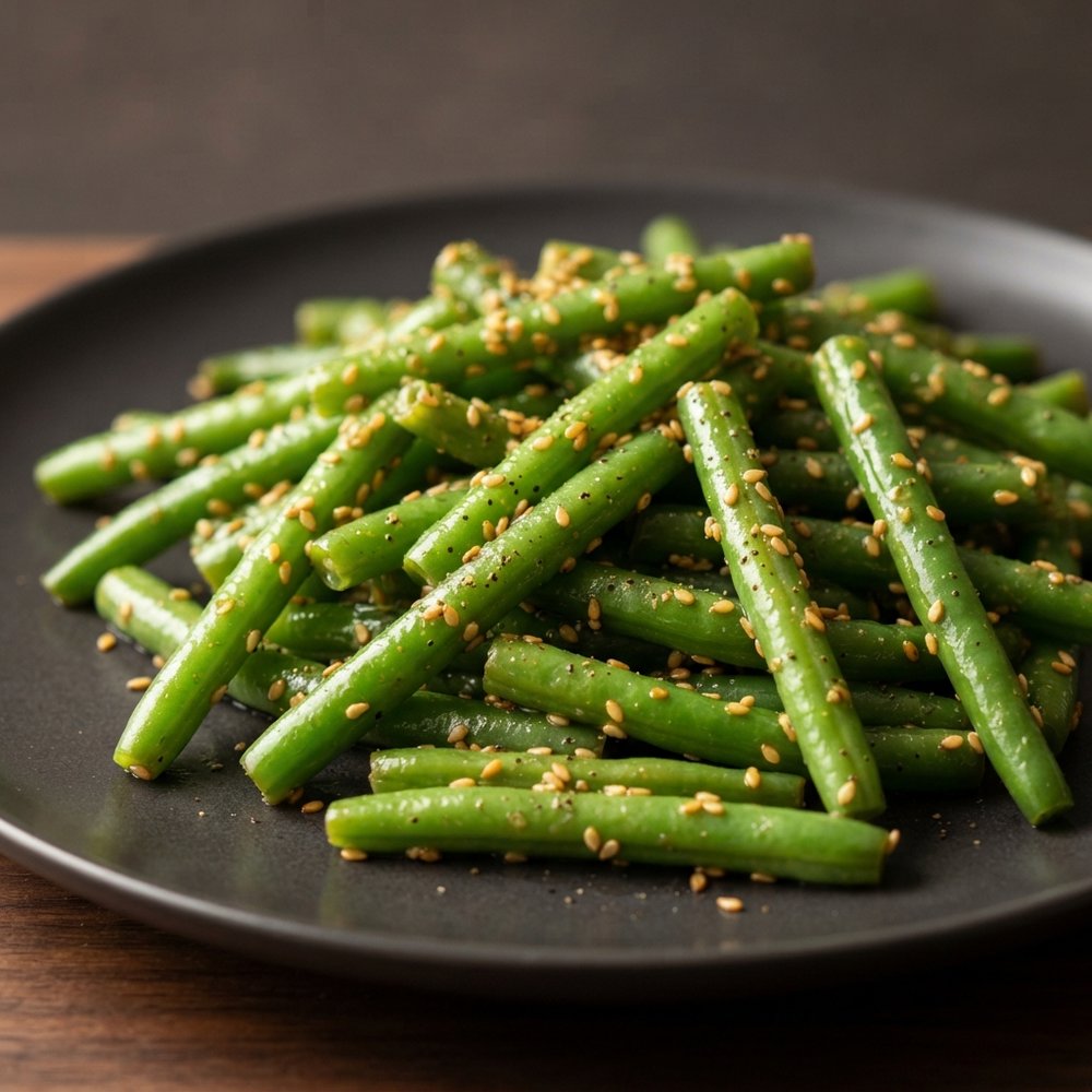 Toasted Sesame Green Beans