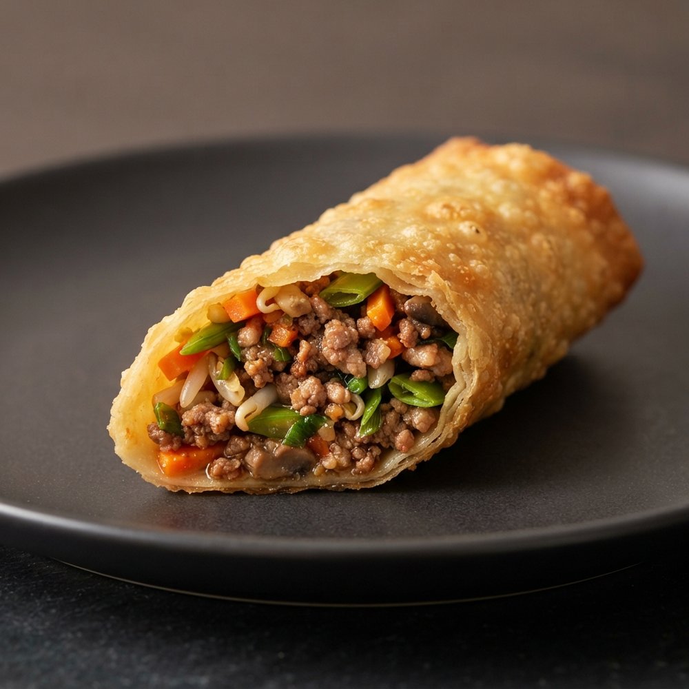 Crispy Filipino Lumpia (Beef and Pork Rolls)