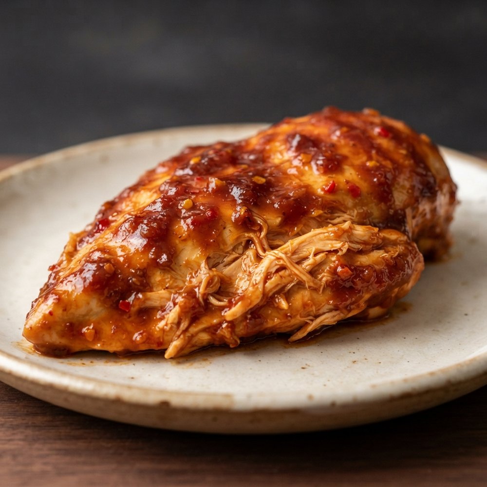Crockpot BBQ Chicken Breasts