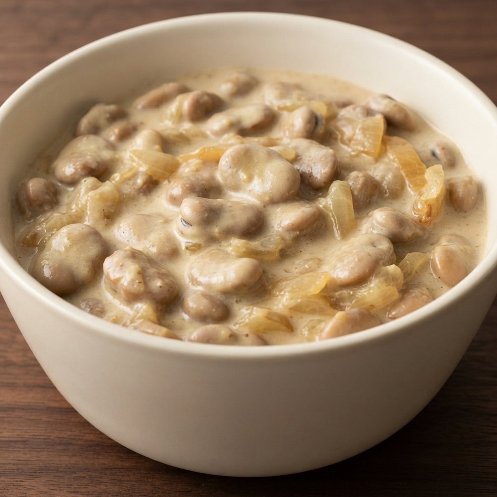 Tahini-Simmered Fava Beans