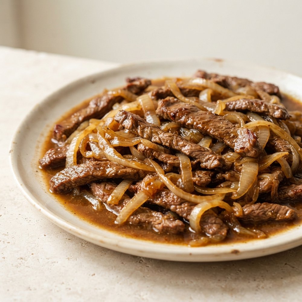 Bistec Encebollado (Cuban Steak and Onions)