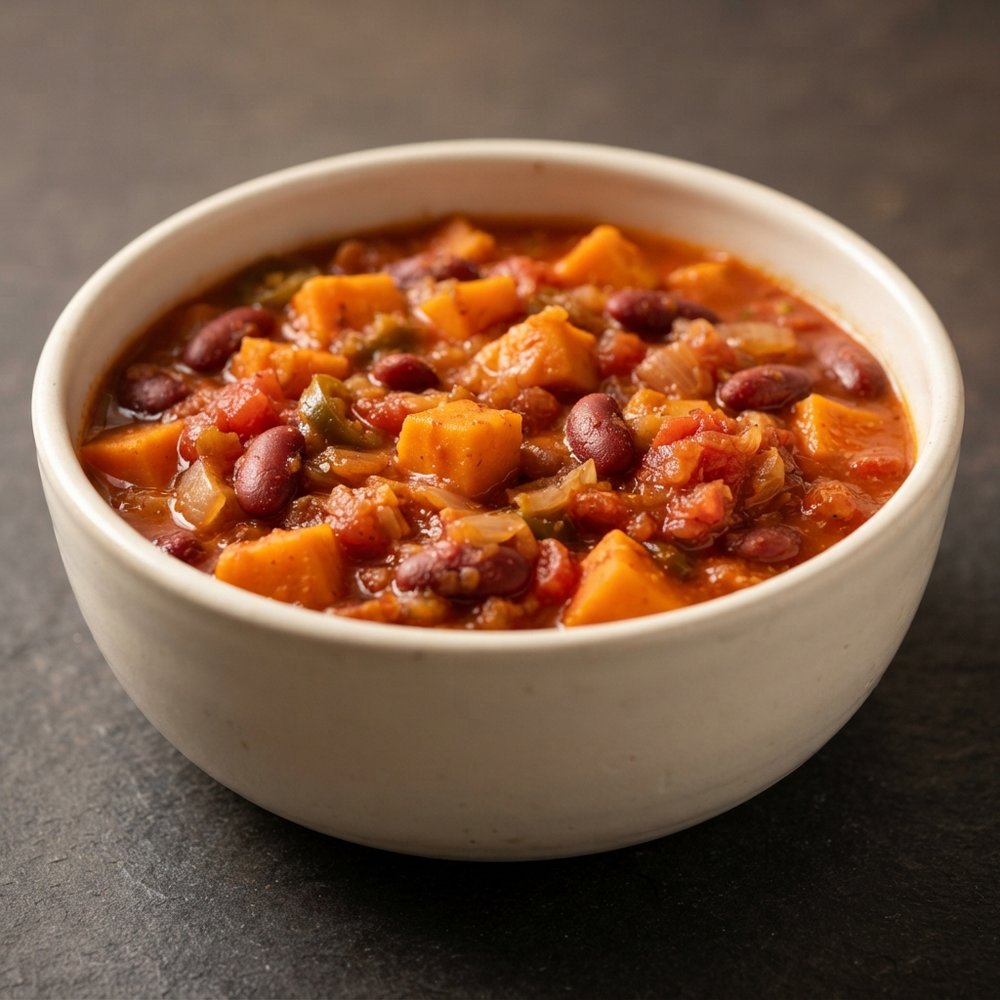 Plant-Based Sweet Potato Chili