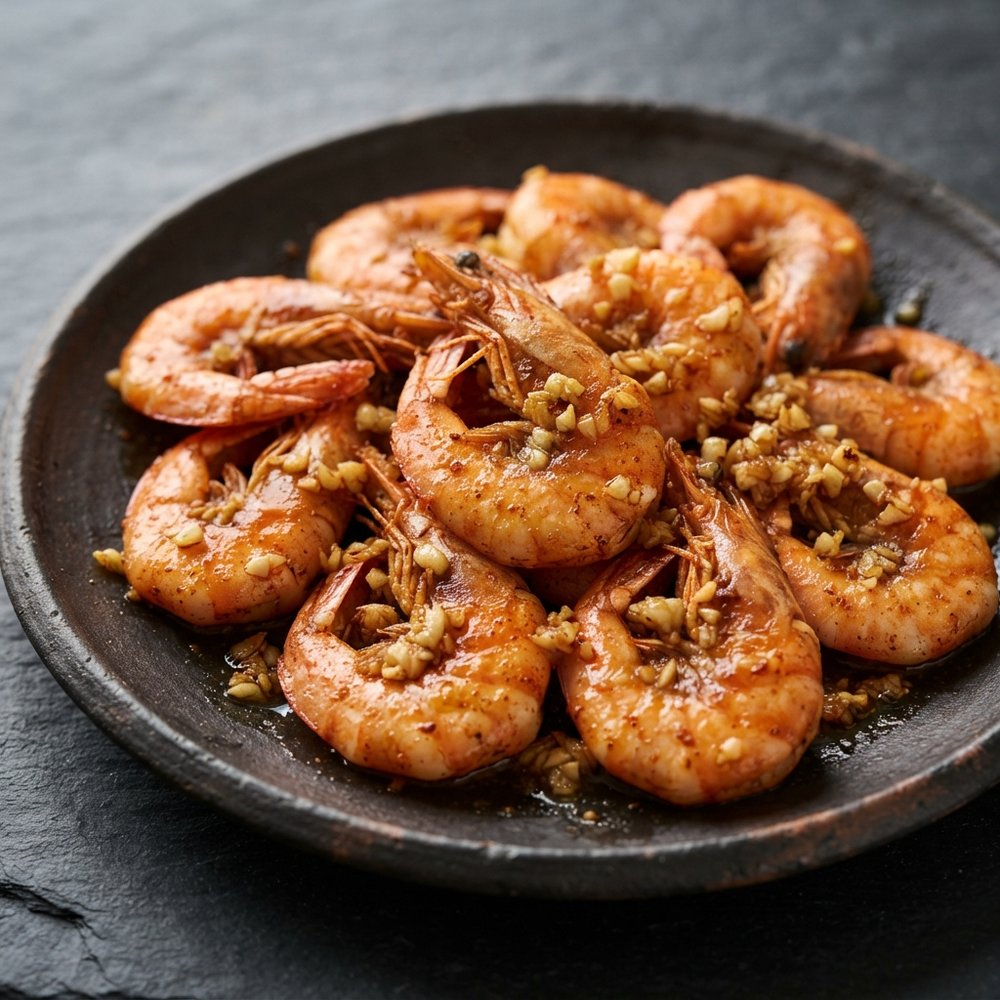 Island-Style Garlic Shrimp Scampi