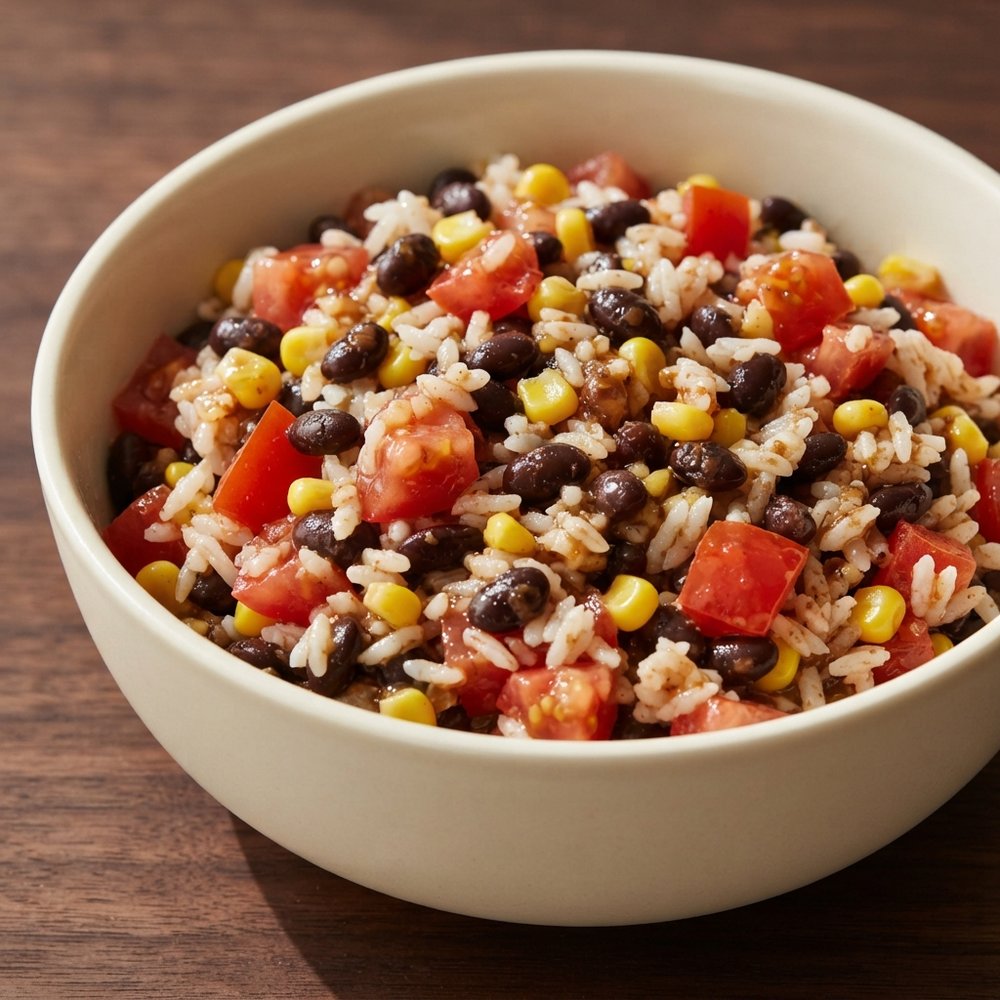 Kelly's Hearty Black Bean Rice Salad