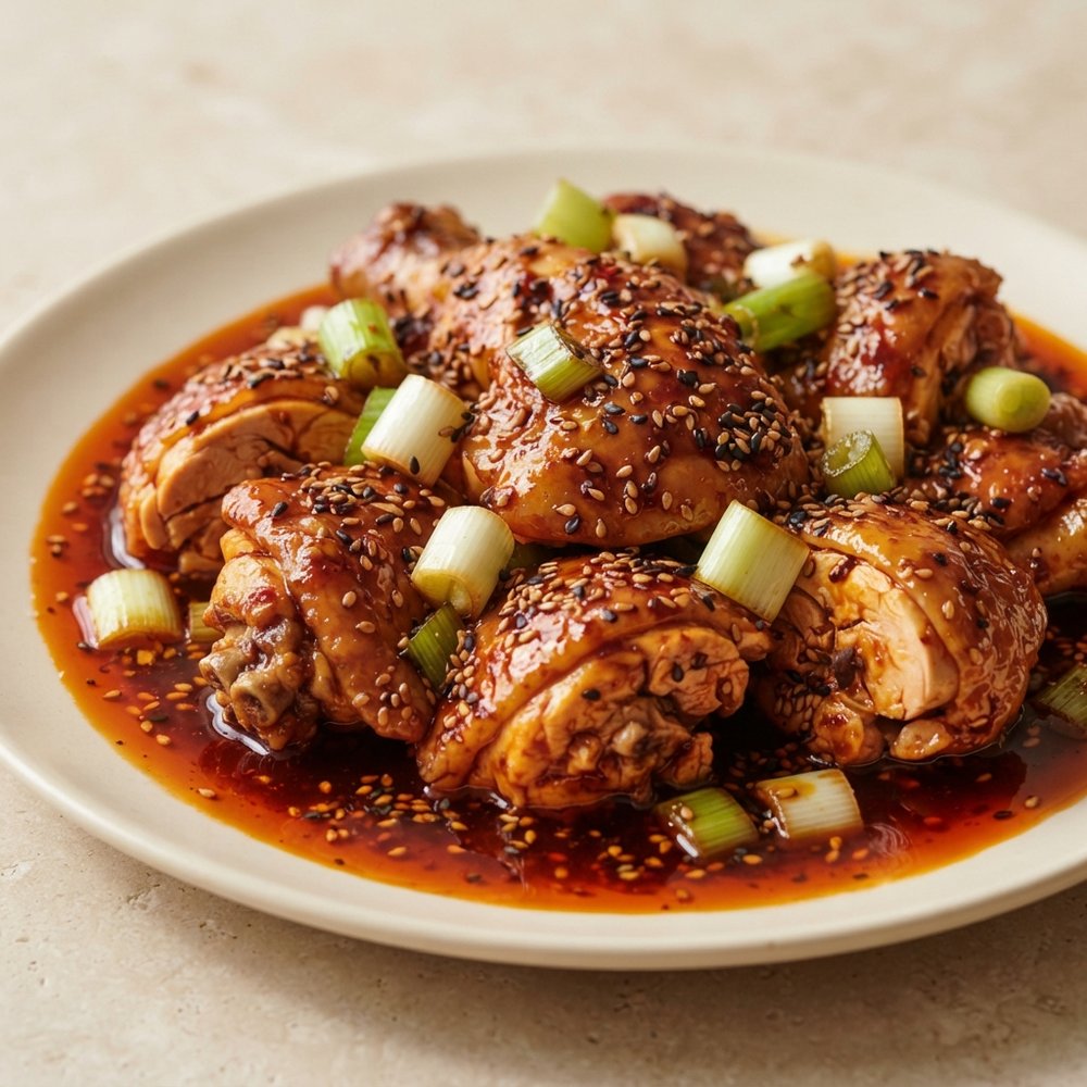 Fiery Sichuan-Style Chicken