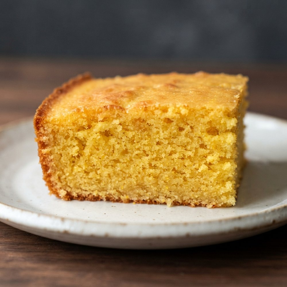 Tender, Sweet Vegan Cornbread