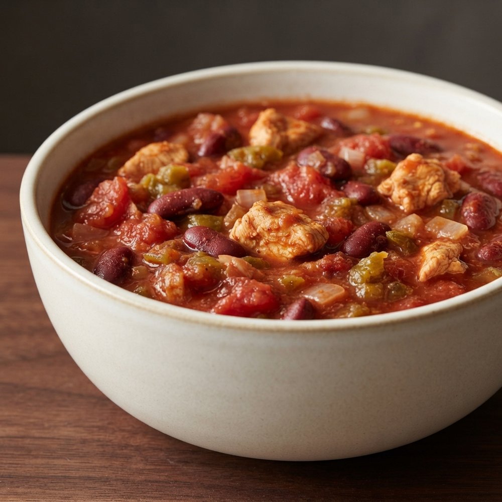 Fiery Turkey Bean Chili