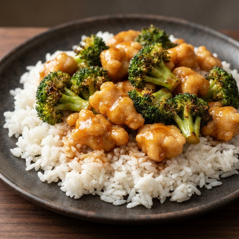 One-Pan Orange Chicken with Broccoli
