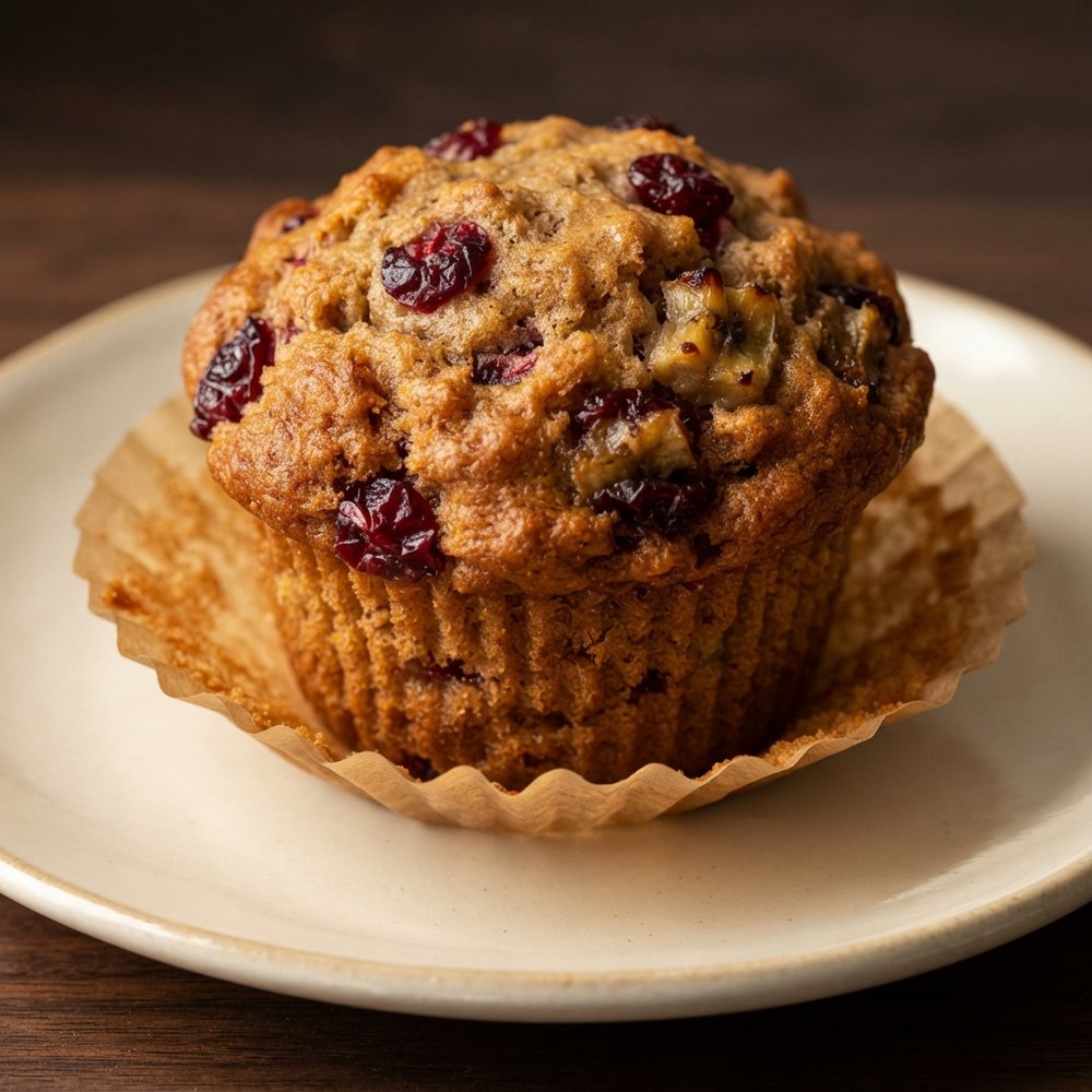 Edna's Cranberry Banana Muffins