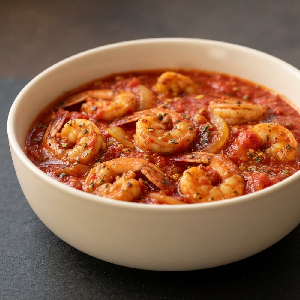 Chef John's Fiery Shrimp Fra Diavolo