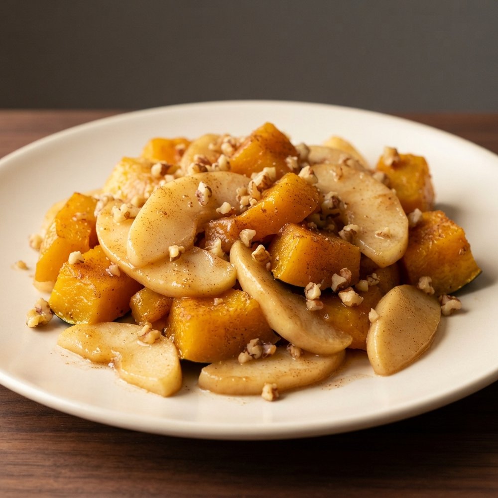 Apple-Stuffed Acorn Squash