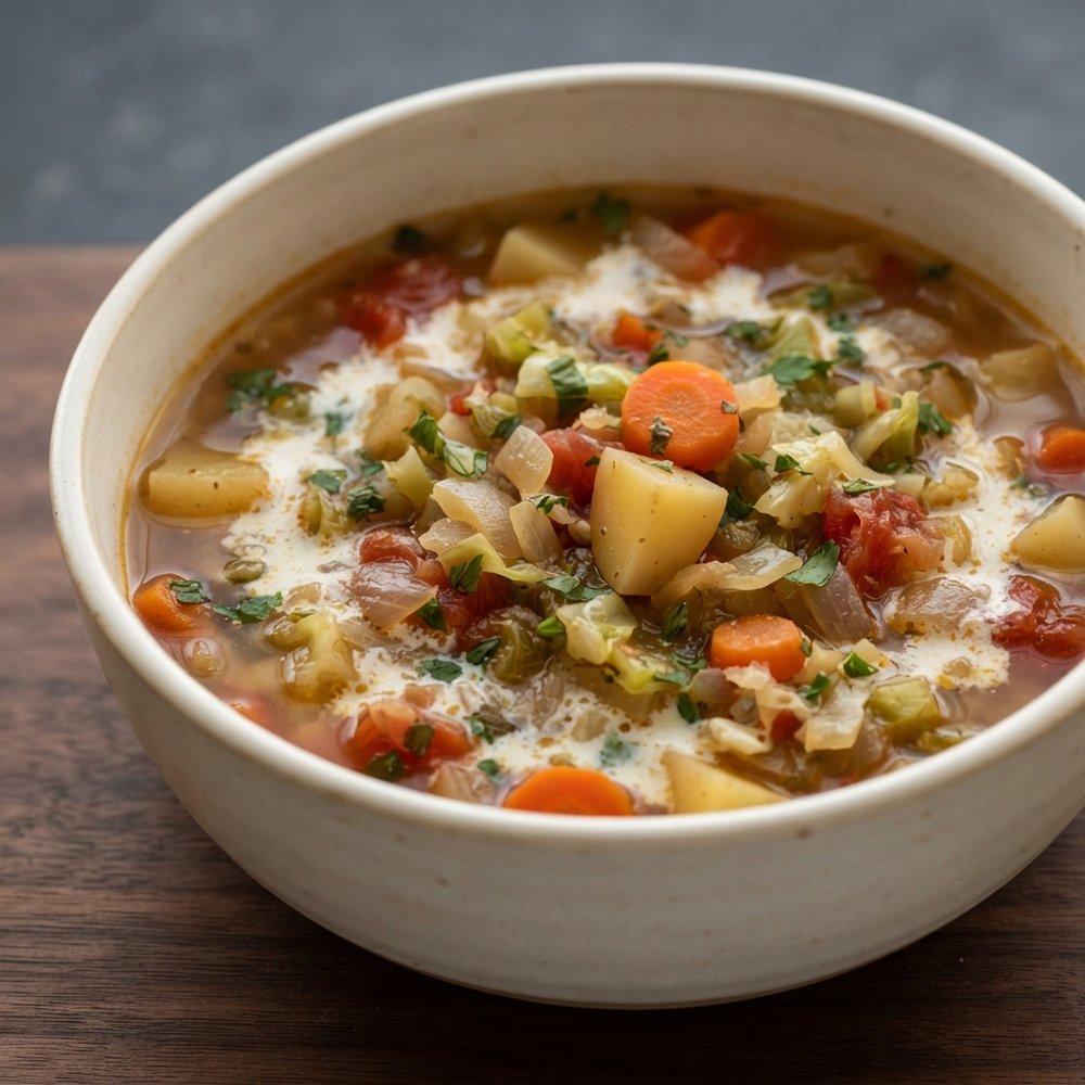 Mennonite Cabbage Borscht Soup