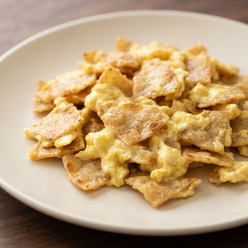 Quick Corn Tortilla Migas