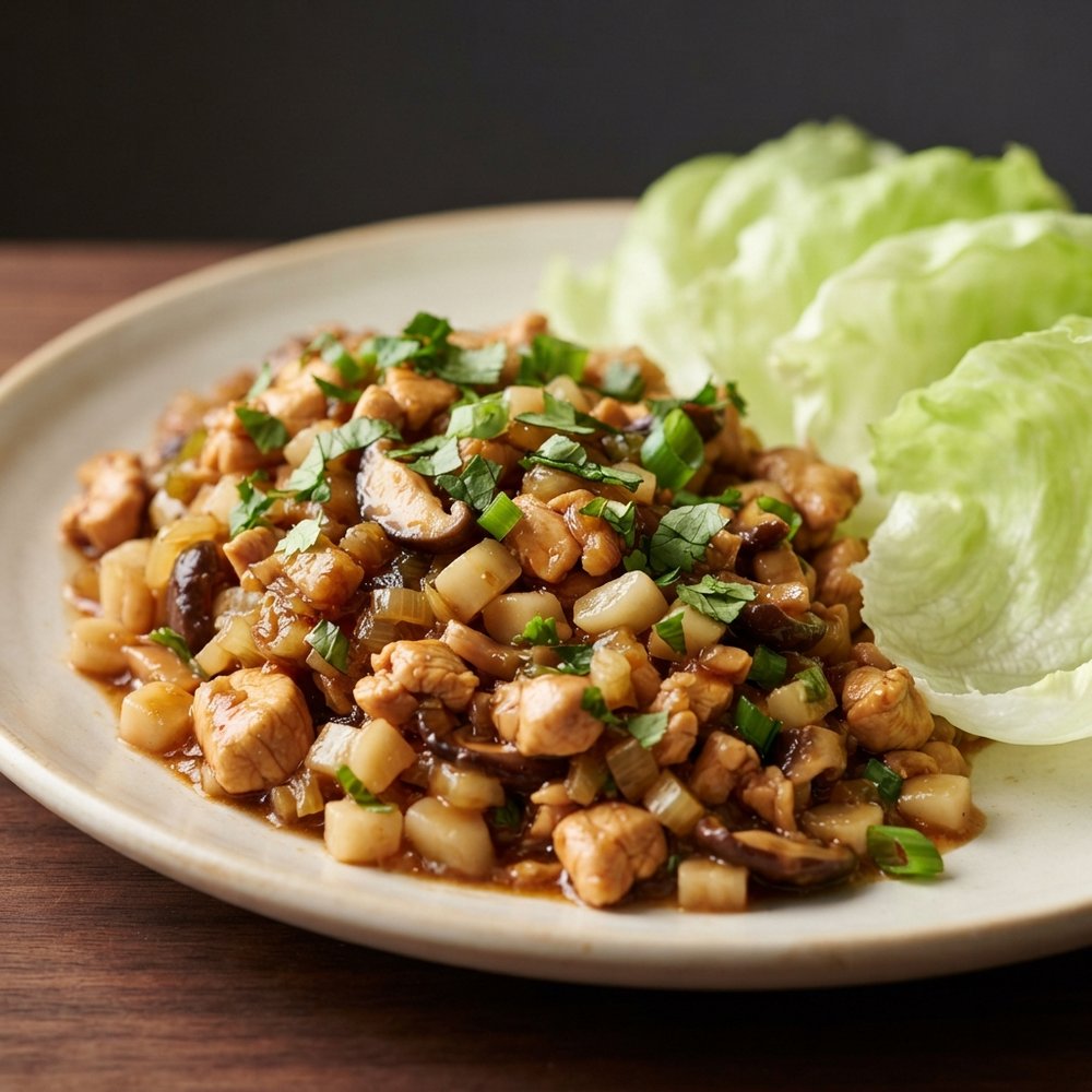 Chef John’s Asian-Style Chicken Lettuce Cups